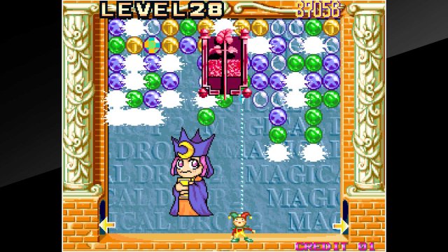 ACA NEOGEO MAGICAL DROP II screenshot