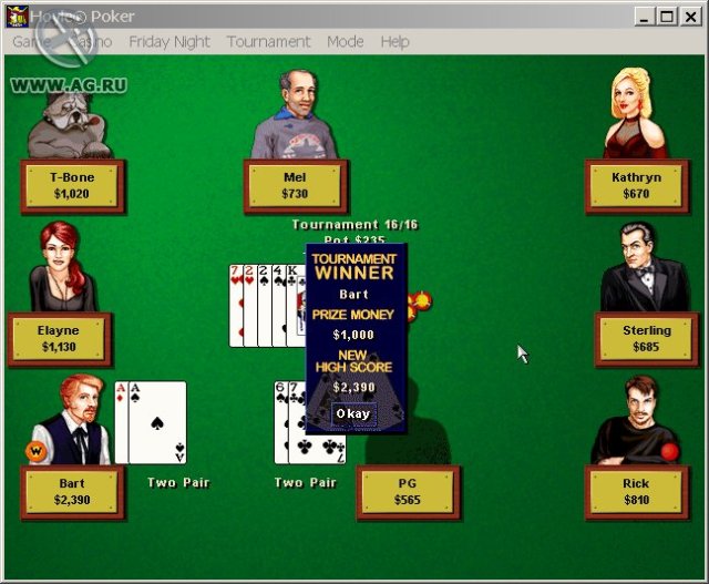 Hoyle Poker Series screenshot