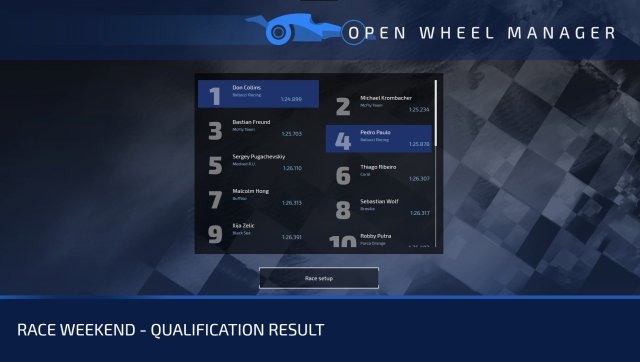 Open Wheel Manager screenshot
