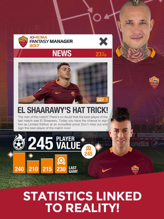 AS Roma Fantasy Manager 2017 - your football club screenshot