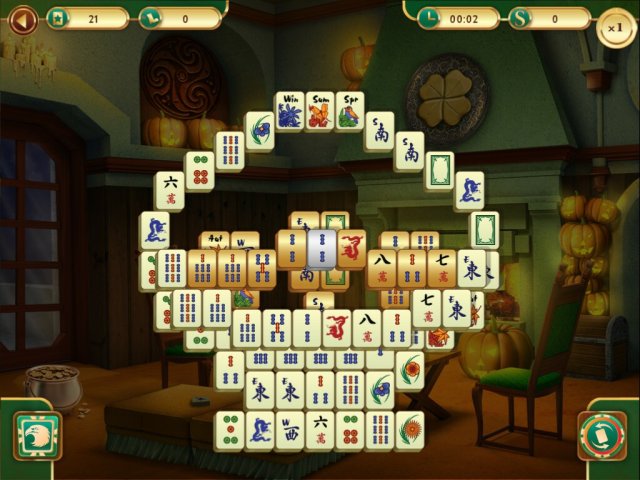 Spooky Mahjong screenshot