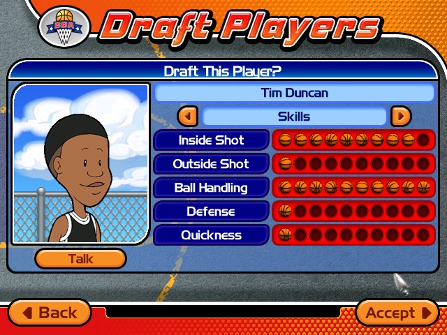 Backyard Basketball 2004 screenshot