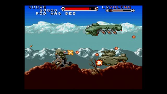 Cybernator screenshot