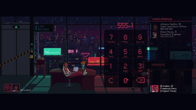 The Red Strings Club (itch) screenshot