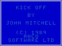 Kick Off screenshot