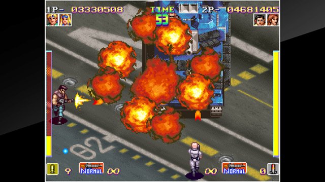 ACA NEOGEO SHOCK TROOPERS screenshot