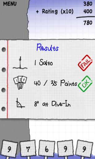 Stickman Cliff Diving screenshot