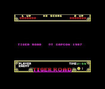 Tiger Road screenshot
