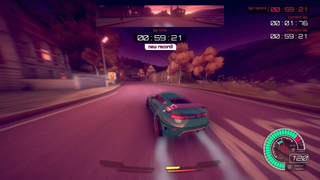 Inertial Drift: Sunset Prologue screenshot