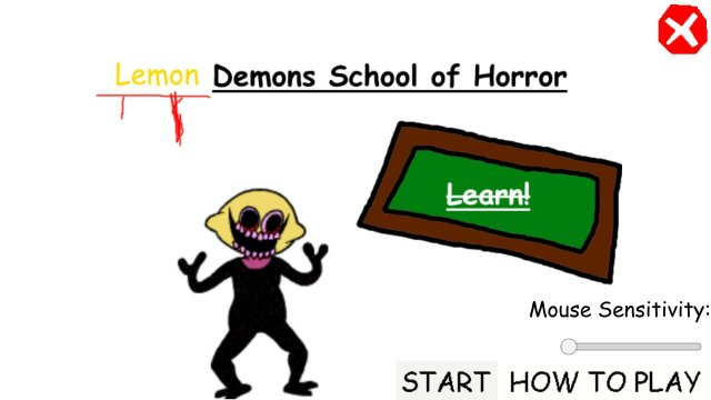 Lemon Demons's School of Horror! screenshot