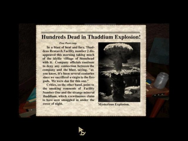 Zork Nemesis: The Forbidden Lands screenshot
