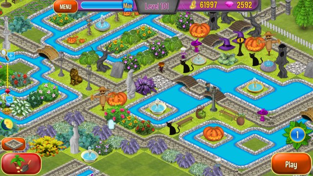 Queen's Garden: Halloween screenshot
