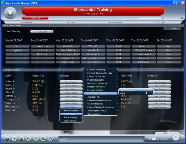 Championship Manager 2008 screenshot