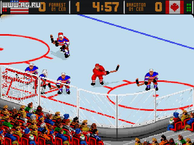 Хоккей игра на ПК. World Hockey 95.