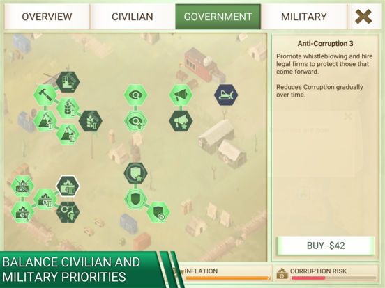 Rebel Inc. screenshot