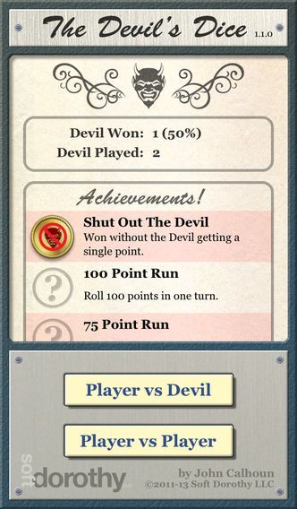 The Devil's Dice screenshot