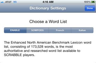 Words a Word Finder for Games Like Words With Friends screenshot