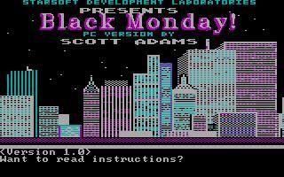 Black Monday (1987) screenshot