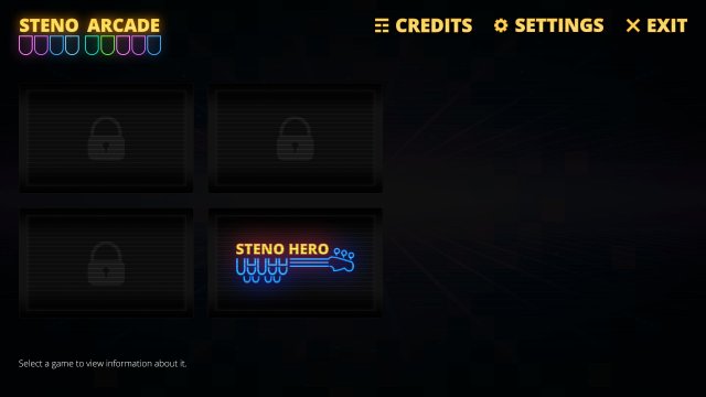 Steno Arcade screenshot