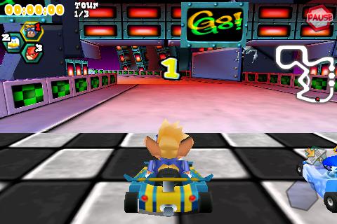 Konami Krazy Racers (2001) screenshot