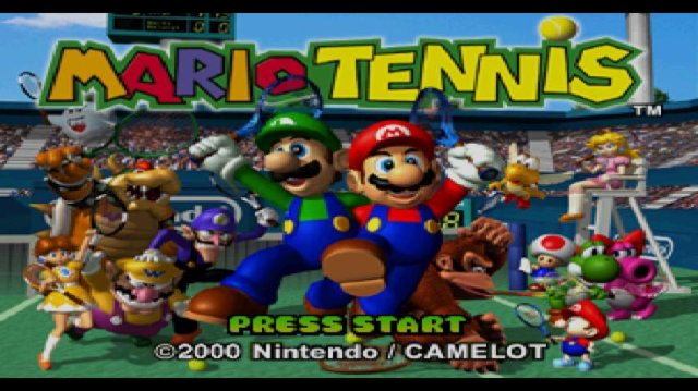 Mario Tennis (2000) screenshot