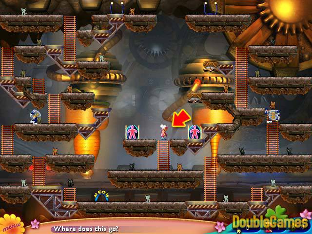 Игра кот и бабушка