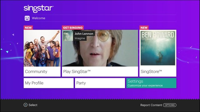 SingStar screenshot