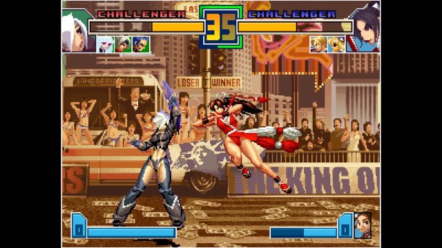 ACA NEOGEO THE KING OF FIGHTERS 2001 screenshot