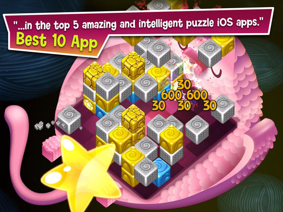 Cubis Creatures: Free Match 3 Games screenshot