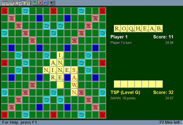 The Scrabble Power screenshot