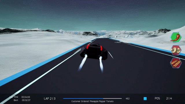 Cygnus Pizza Race screenshot