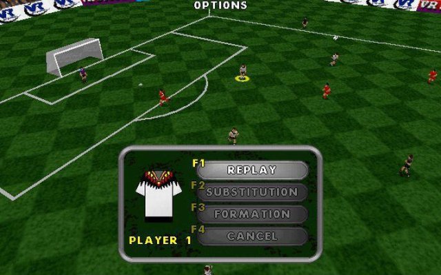 VR Soccer '96 screenshot