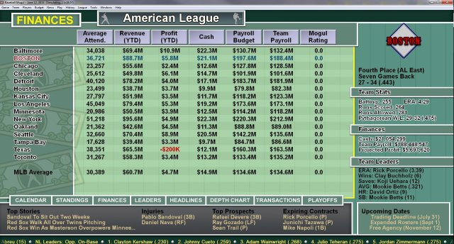 Baseball Mogul Diamond screenshot