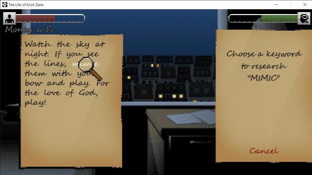 (04/12) The Life of Erich Zann screenshot