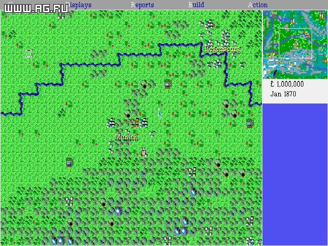 Sid Meier's Railroad Tycoon Deluxe screenshot