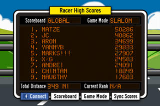 Racer screenshot