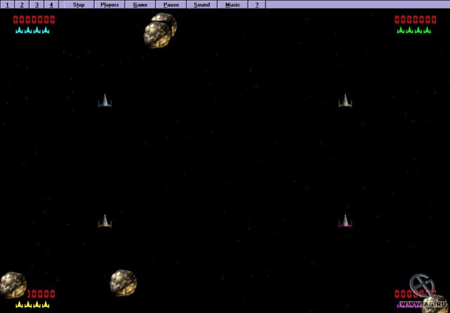 Comet Busters! screenshot