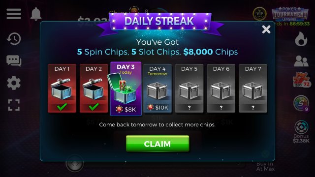 Downtown Casino: Texas Hold'em Poker screenshot