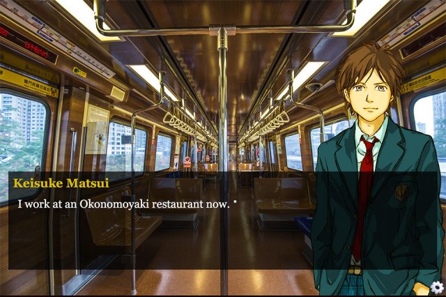 Last Days of Spring Visual Novel screenshot