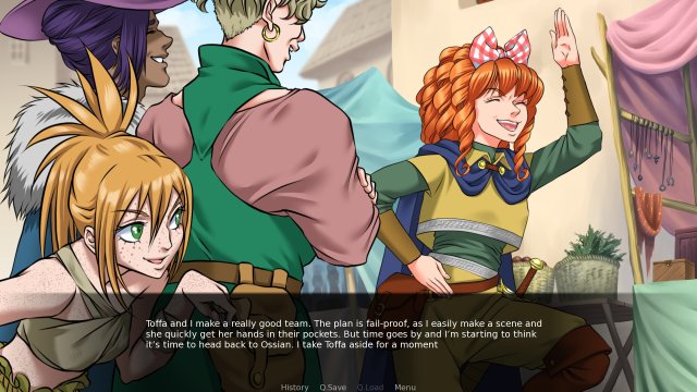 Sword Princess Amaltea - The Visual Novel screenshot