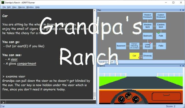 Empty game file until ParserComp starts screenshot