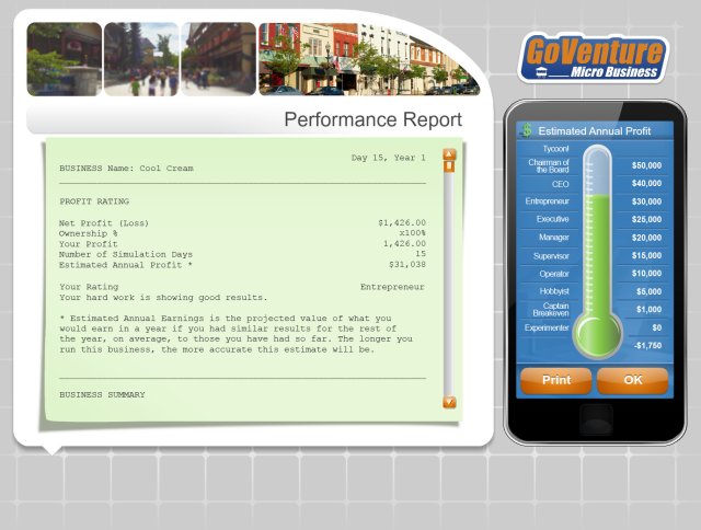 GoVenture MICRO BUSINESS screenshot
