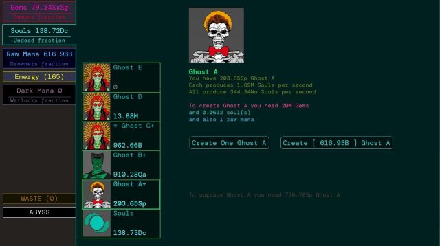 underworld idle (itch) screenshot