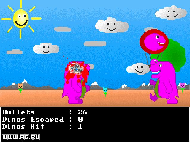 Purple Dinosaur Massacre screenshot