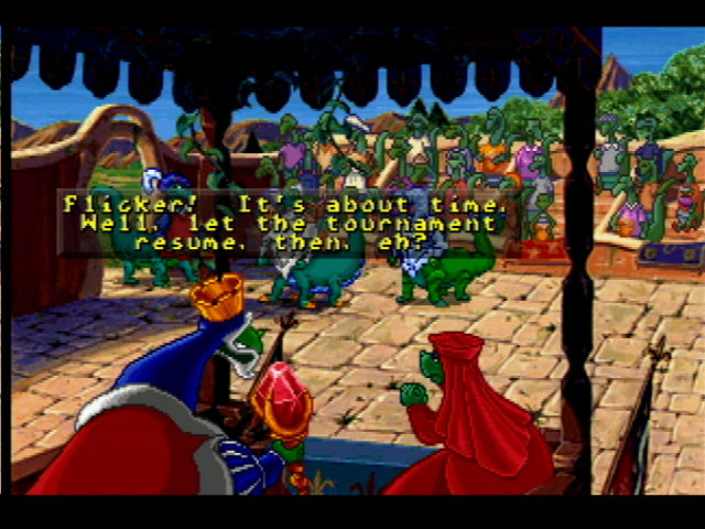 Blazing Dragons screenshot