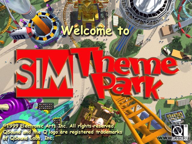 Sim Theme Park screenshot
