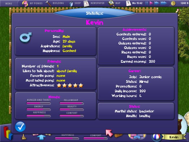 Pony World 2 screenshot