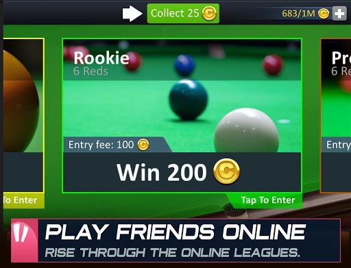 Snooker Stars - 3D Online Sports Game screenshot