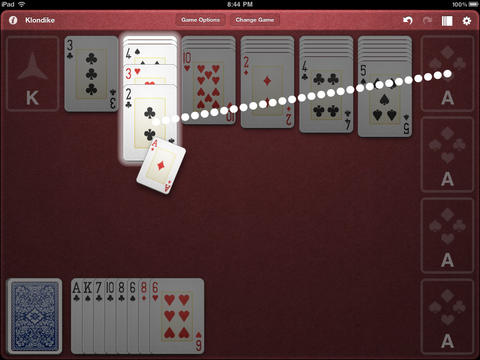 Mondo Solitaire for iPad screenshot