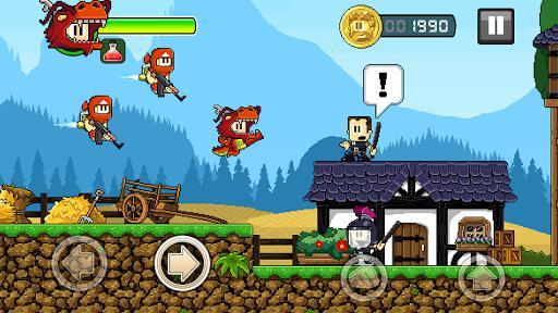 Dan the Man: аркадный платформер screenshot